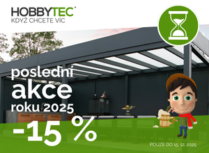 Sleva 15 % - poslední akce roku 2025