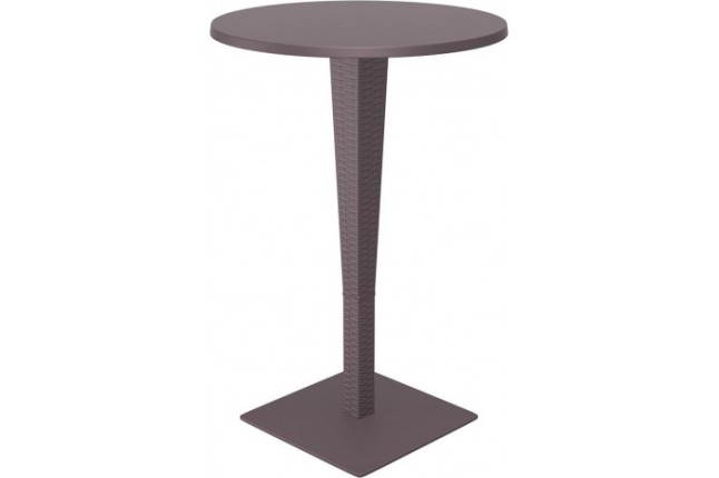 SIESTA EXCLUSIVE; Barový stůl RIVA hnědý
