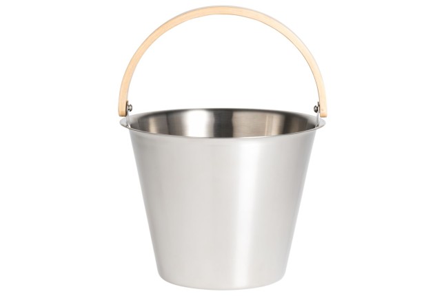 RENTO Saunový kbelík - ocelový