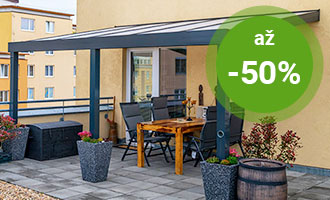 Slevy až 50 % na pergoly