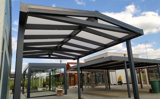 Volně stojící pergola Říčany