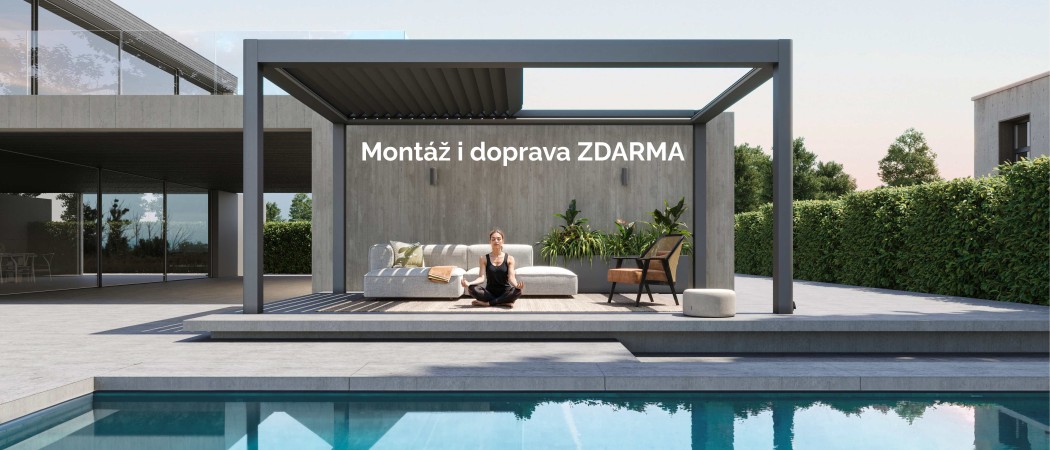 Proč si pořídit bioklimatickou pergolu?