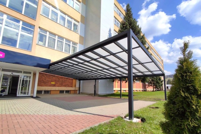 Pergola jako kryté parkovací stání