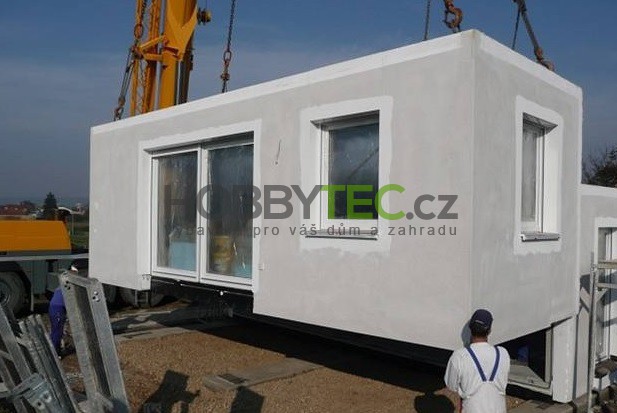 Mobilní betonové moduly k dalším úpravám nabízejí řadu možností