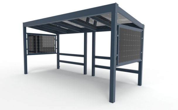 Představujeme solární dobíjecí stanici na elektrokola