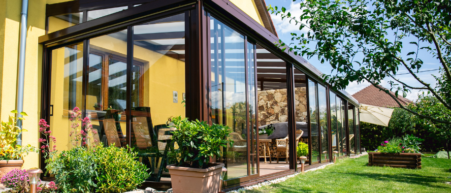 Zasklení a zastřešení teras a dalších prostor