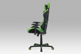 Kancelářská židle KA-V609 GRN zelená / černá Autronic