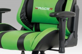 Kancelářská židle KA-V609 GRN zelená / černá Autronic