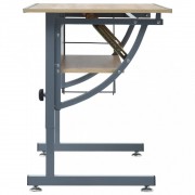 vidaXL Studentský kreslící stůl dub 110 x 60 x 87 cm MDF