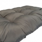 vidaXL Podušky na paletový nábytek 3 ks šedé polyester