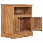 vidaXL Rohový příborník 60 x 45 x 60 cm masivní teakové dřevo