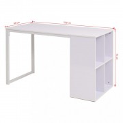 vidaXL Psací stůl 120 x 60 x 75 cm bílý