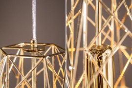 Závěsná lampa CANBERRA Dekorhome