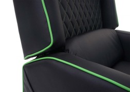Relaxační křeslo s podnožkou Dekorhome