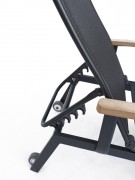 Zahradní lehátko ANGELA (ZWC-96) černá