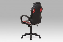 Kancelářská židle KA-V505 RED červená / černá / bílá Autronic
