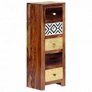 vidaXL Odkládací skříňka 40 x 30 x 110 cm masivní sheesham
