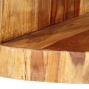 vidaXL Kulatý konferenční stolek 65 x 30 cm masivní sheeshamové dřevo
