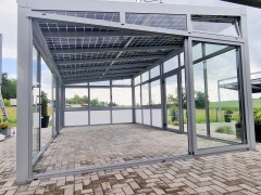 Solární zimní zahrada SOLAR ENERGO s FVE - napojeno