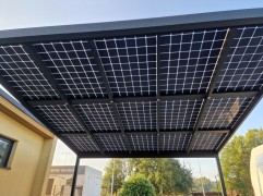 Hliníkový solární přístřešek SOLAR ENERGO2 s FVE