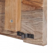 vidaXL Komoda 80 x 30 x 60 cm masivní teakové dřevo