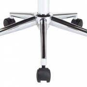 vidaXL Otočná jídelní židle černá ohýbané dřevo a umělá kůže