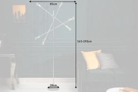 Stojací lampa GITEGA Dekorhome