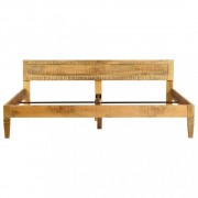 vidaXL Rám postele masivní mangovníkové dřevo 180 x 200 cm