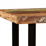 vida XL Barový stůl z masivního recyklovaného dřeva 120 x 60 x 107 cm