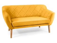 Dvoumístná pohovka KARO 2 VELVET buk