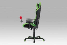 Kancelářská židle KA-V609 GRN zelená / černá Autronic