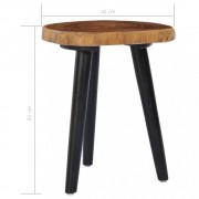vidaXL Konferenční stolek 40 x 45 cm masivní teak