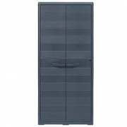 vidaXL Zahradní úložná skříň XL 78 x 46 x 175 cm plastová