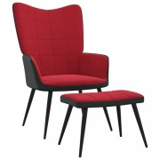Relaxační křeslo s podnožkou Dekorhome