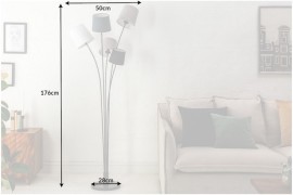 Stojací lampa LANSING Dekorhome