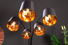 Stojací lampa LANSING Dekorhome
