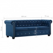Chesterfield pohovka Dekorhome - POSLEDNÍ KUS