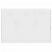 vidaXL Příborník bílý 110 x 34 x 75 cm dřevotříska
