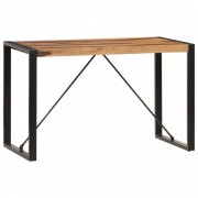 vidaXL Jídelní stůl 120 x 60 x 76 cm masivní sheeshamové dřevo