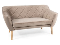 Dvoumístná pohovka KARO 2 VELVET buk