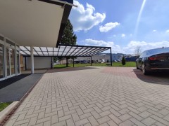 Solární zastřešení parkovacích míst SOLAR ENERGO2 s FVE - napojeno