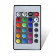 Černá postel z umělé kůže s LED páskem a matrací 140x200 cm, tvar vlny