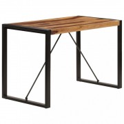 vidaXL Jídelní stůl 120 x 60 x 76 cm masivní sheeshamové dřevo