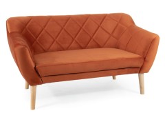 Dvoumístná pohovka KARO 2 VELVET buk