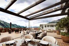 Pergola se zatahovací střechou SEESKY SLIDE