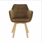 ZERON KR. YK-5004-2 HNEDO-ZLATA LATKA+DUB VELVET 7