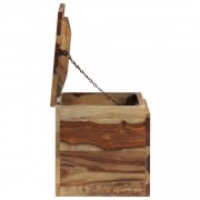 vidaXL Úložná truhla 30 x 30 x 57 cm masivní sheeshamové dřevo