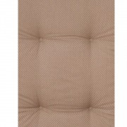 vidaXL Polstry na zahradní židle 6 ks 120x52 cm hnědé