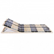 vidaXL Lamelové rošty do postele 2 ks 42 lamel 7 zón 70 x 200 cm