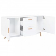 vidaXL Příborník bílý 140 x 40 x 70 cm MDF